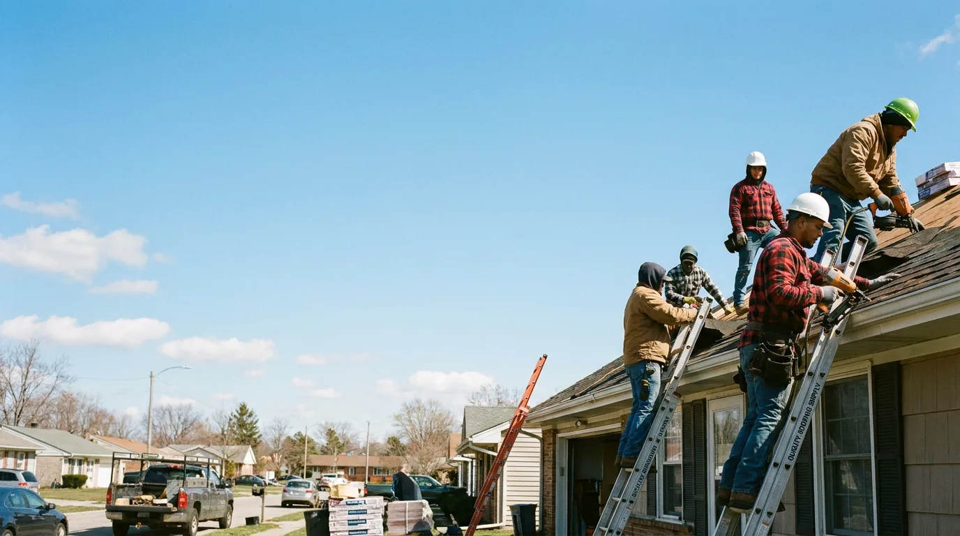 Roofing in Bellevue, OH near me